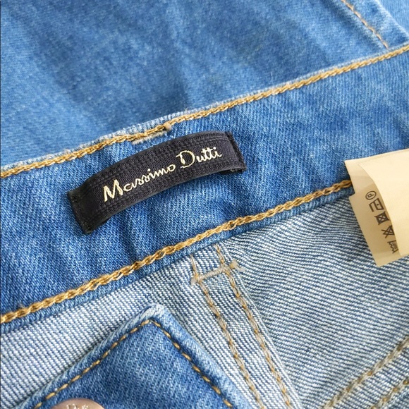 🎅🏻 3/$50 2x 👯‍♀️Host Pick⚡️Massimo Dutti High Rise Flare Ankle Jeans- with flaws - Picture 11 of 16
